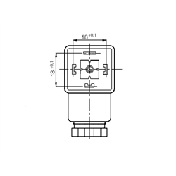 Wtyczka elektryczna 4-pin (3+PE). PG9 DISI-347463084
