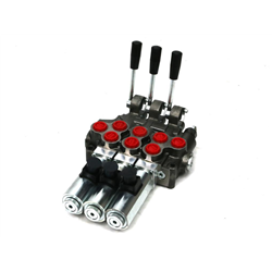 Rozdzielacz hydrauliczny (50 l/m) 3 sekc.ster. Ręczno elektryczne 24 DC-347890826