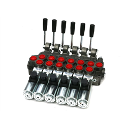 Rozdzielacz hydrauliczny (50 l/m) 6 sekc.ster. Ręczno elektryczne 24 DC-347890802