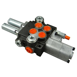 Rozdzielacz hydrauliczny 40L/min 2-sekcyjny z jedną sekcją pływającą na linki (kity)-347447403