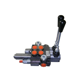 Rozdzielacz hydrauliczny dwusekcyjny 1-sekcja pływająca 40L-347872255