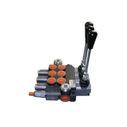 Rozdzielacz hydrauliczny trzysekcyjny z zatrzaskami (3) 40L-347871857