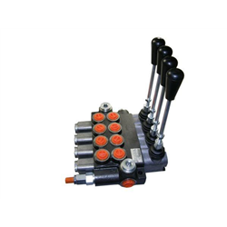 Rozdzielacz hydrauliczny czterosekcyjny z zatrzaskami (4) 40L-347443850