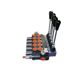 Rozdzielacz hydrauliczny pięciosekcyjny z zatrzaskami (5) 40L-347871861