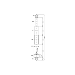 Cylinder HL-8 CT-S168-16-60/3/600 Przyczepa HL 8-347872675