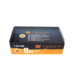 Miara stalowa rozwijana 8m 25mm TEGER-347470799