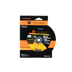Tarcza diamentowa TURBO 125x22.23 mm TEGER-347470313