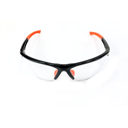 Okulary ochronne z poliwęglanu gumowe okł CE Teger-347898518