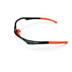Okulary ochronne z poliwęglanu gumowe okł CE Teger-347898519