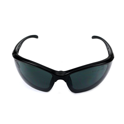 Okulary ochronne ramka PVC CE Teger szkła z PC przyciemniane-347898526