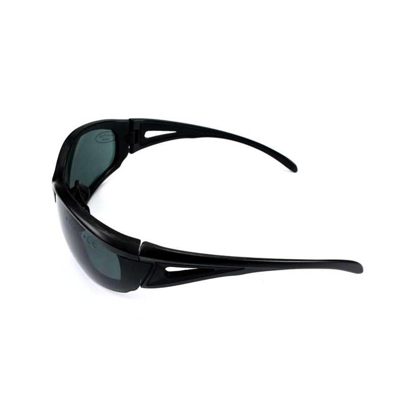 Okulary ochronne ramka PVC CE Teger szkła z PC przyciemniane-347470191