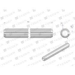 Kołek sprężysty 10x80 TEGER, (sprzedawane po 10)-347907610