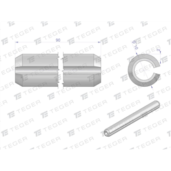 Kołek sprężysty 10x90 TEGER, (sprzedawane po 10)-347479103