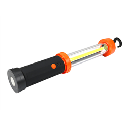 Lampa warsztatowa kanałowa latarka LED COB 600 lm 1200 mAh z  kablem USB 1,5m Teger-347899499