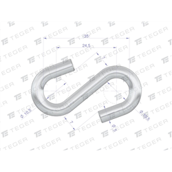 Łącznik typu S 5mm TEGER, (sprzedawane po 10)-347907718