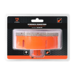 Otwornica diamentowa z uchwytem M14/115 mm / TEGER-347474976