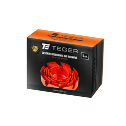 Zestaw otwornic do drewna 5szt. / TEGER-347474985