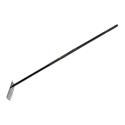 Grabie metalowe 14 zębne na metalowym trzonku / TEGER-347470618