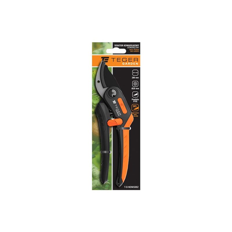 Sekator kowadełkowy - jednoręczny / TEGER-347896618