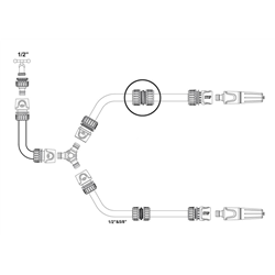 Łącznik węża 3/4" / TEGER-347895113