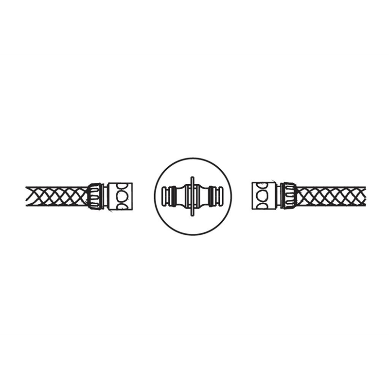 Złączka do węża - 2-drożna / TEGER-347466814