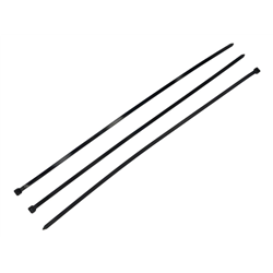 Opaski kablowe, opaska kablowa, opaski zaciskowe, tyrytytki, trytytki, 12.0 x 750mm 100 szt w worku czarne odporne na UV, Teger-