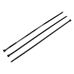 Opaski kablowe,opaska kablowa, opaski zaciskowe, tyrytytki, trytytki, 9.0 x 550mm 100 szt w worku czarne odporne na UV, Teger-34