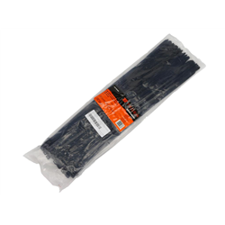 Opaski kablowe, opaska kablowa, opaski zaciskowe, tyrytytki, trytytki, 9.0 x 650mm 100 szt w worku czarne odporne na UV, Teger-3