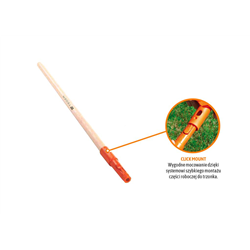 Trzonek drewniany 80cm (mocowanie CLICK) / TEGER (pakowane po 10 szt.)-347904408