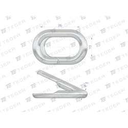 Ogniwo zaklepywane M5, TEGER (sprzedawane po 50)-347769071