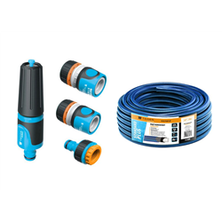 Zestaw ogrodowy 1/2"  (wąż 20m. zestaw natryskowy) / TEGER-347470927