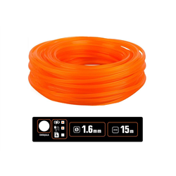 Żyłka tnąca do podkaszarek / Okrągła / 1.6 mm / 15 m / TEGER-347472084