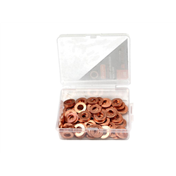 Podkładka. uszczelka miedziana 6x12x1 TEGER ( sprzedawane po 100 )-347904556