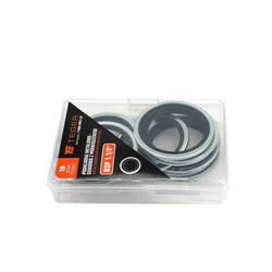 Podkładka metalowo gumowa z prowadzeniem BSP 1.1/2" TEGER ( sprzedawane po 10 )-347904519