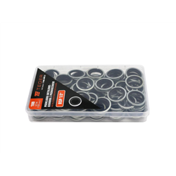 Podkładka metalowo gumowa z prowadzeniem BSP 1/2" TEGER ( sprzedawane po 100 )-347904523