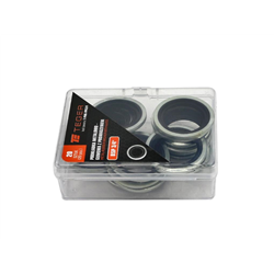 Podkładka metalowo gumowa z prowadzeniem BSP 3/4" TEGER ( sprzedawane po 20 )-347476154