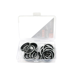 Podkładka metalowo gumowa z prowadzeniem M30 TEGER ( sprzedawane po 20 )-347904554