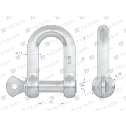 Szekla typu D 12, TEGER (sprzedawane po 5)-347907720