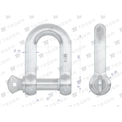 Szekla typu D 14, TEGER (sprzedawane po 5)-347907762