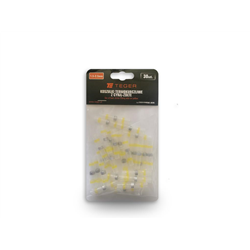 Zestaw koszulek termokurczliwych z cyną 4-6mm kolor żółty TEGER-347909694
