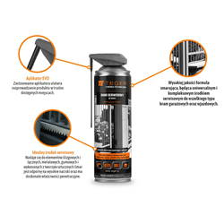 Smar serwisowy do bram  z aplikatorem EVO 500 ml / TEGER-347465964