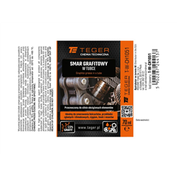Smar grafitowy w tubce, 70 ml, Teger (Pakowane po 12 szt)-347912575