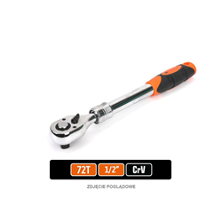Grzechotka teleskopowa 1/2" 72T / TEGER-347901129