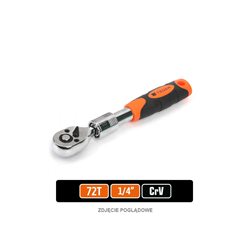 Grzechotka teleskopowa 1/4" 72T / TEGER-347472768