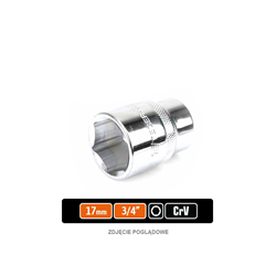 Klucz nasadowy 3/4" sześciokątny 17 mm / TEGER-347472918