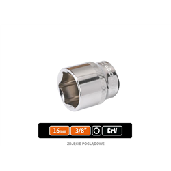 Klucz nasadowy 3/8" sześciokątny 16 mm / TEGER-347472974