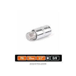 Klucz nasadowy 1/2" z bitem SPLINE 55 mm/M6 / TEGER-347901667