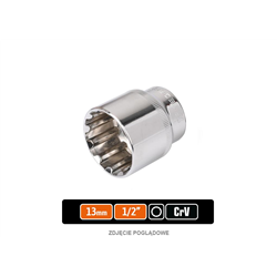Klucz nasadowy 1/2" SPLINE 13 mm / TEGER-347901707