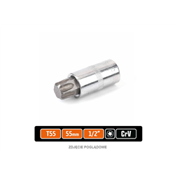 Klucz nasadowy 1/2" z bitem TORX 55 mm/T55 / TEGER-347901533