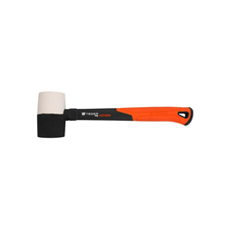 Młotek gumowy z trzonkiem fiberglass 450 g Extreme / TEGER-347900365